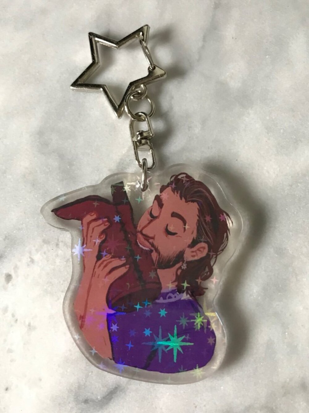 Baldur's Gate 3 Gale Dekarios 2" Acrylic Keychain